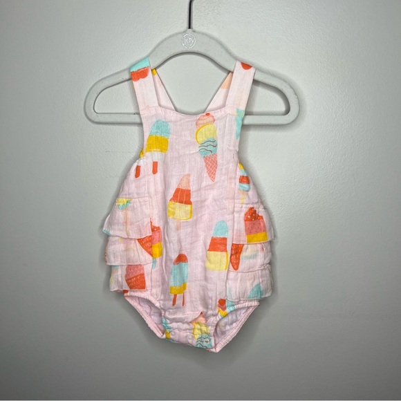 Angel Dear Bottoms Nwt Angel Dear Ice Cream Popsicle Print Ruffle